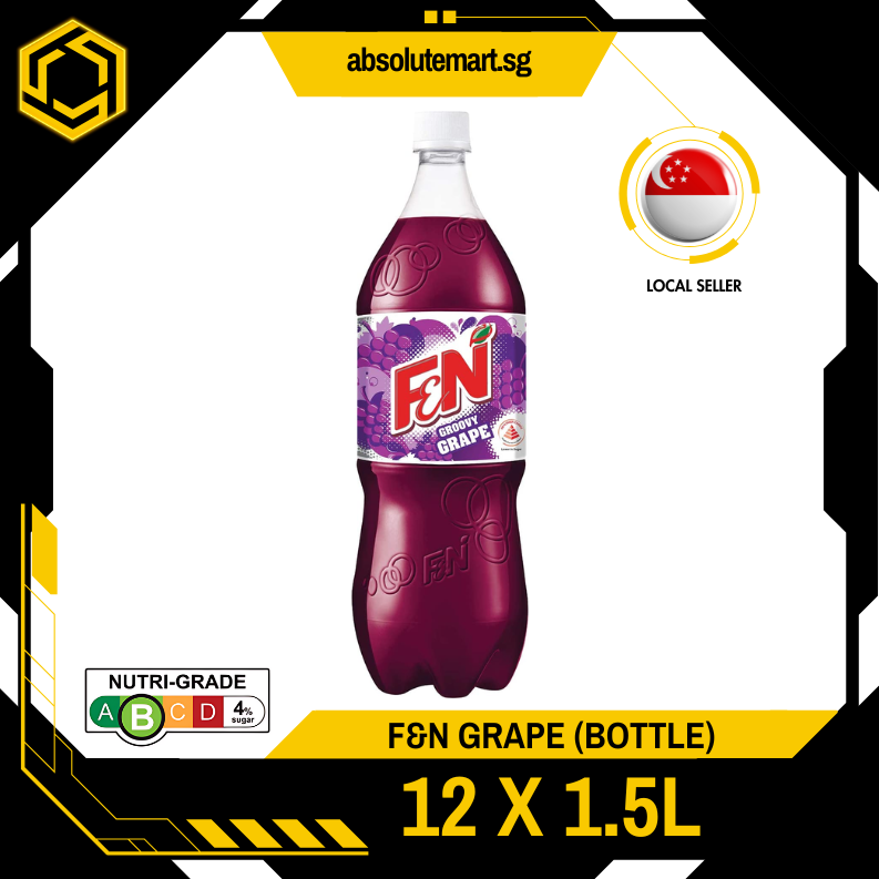 F&N Grape 1.5L X 12 (BOTTLE)