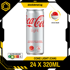 COKE Light 320ML X 24 (CAN)