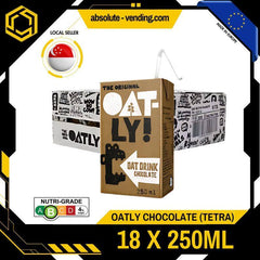 OATLY Chocolate Oat Milk 250ML X 18 (TETRA)