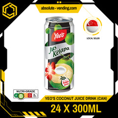 YEO'S Coconut Juice 300ML X 24 (CAN)